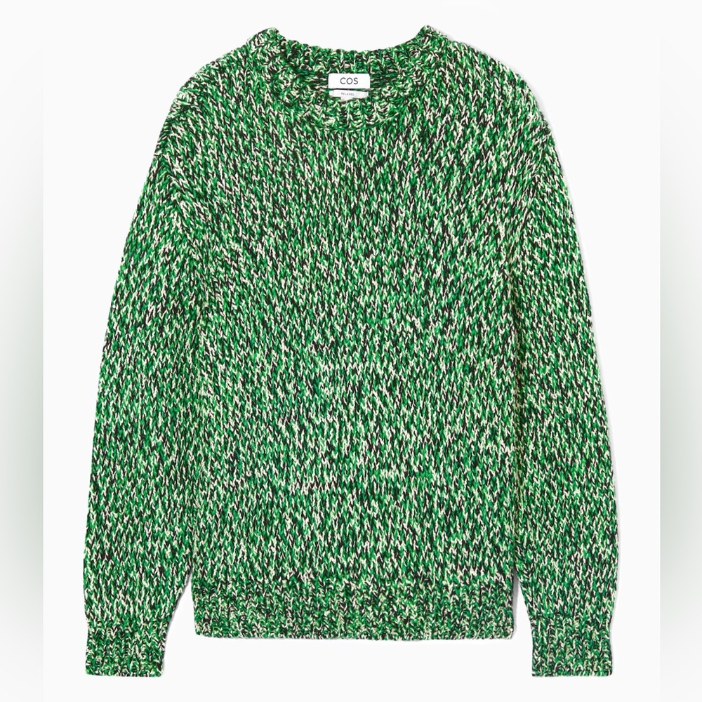 COS Tri-Tone Wool Sweater
